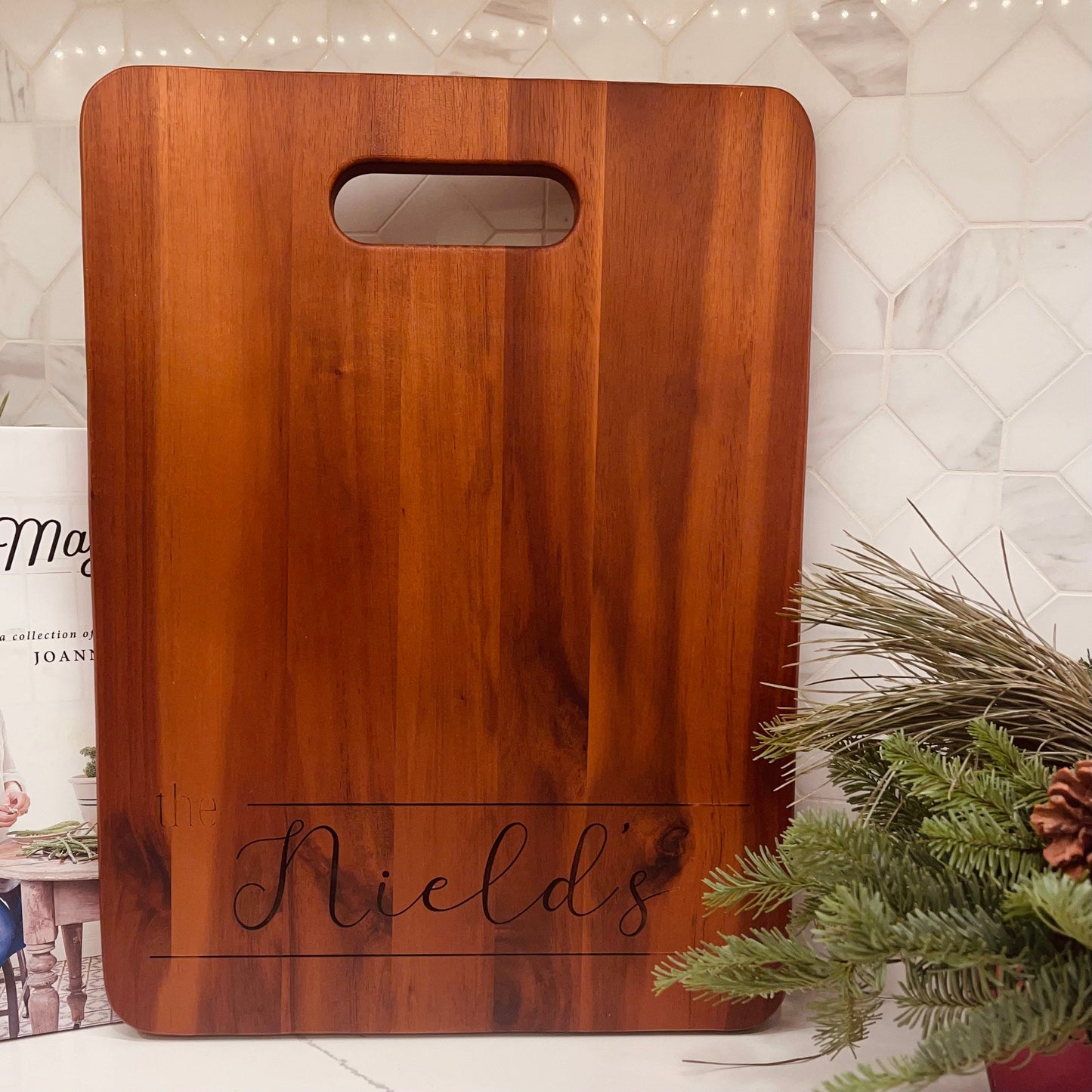 Personalized Cutting Board - Engraved Cutting Board, Custom Cutting Board, Wedding Gift, Housewarming Gift, Anniversary Gift, Christmas