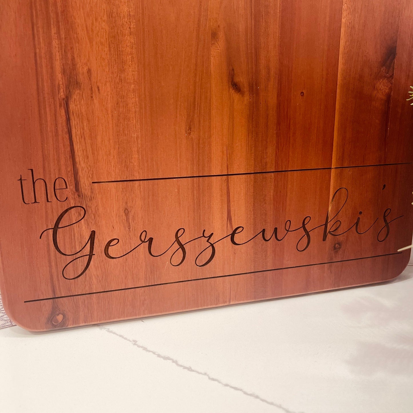 Personalized Cutting Board - Engraved Cutting Board, Custom Cutting Board, Wedding Gift, Housewarming Gift, Anniversary Gift, Christmas
