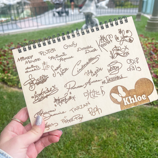 Disney Autograph Book